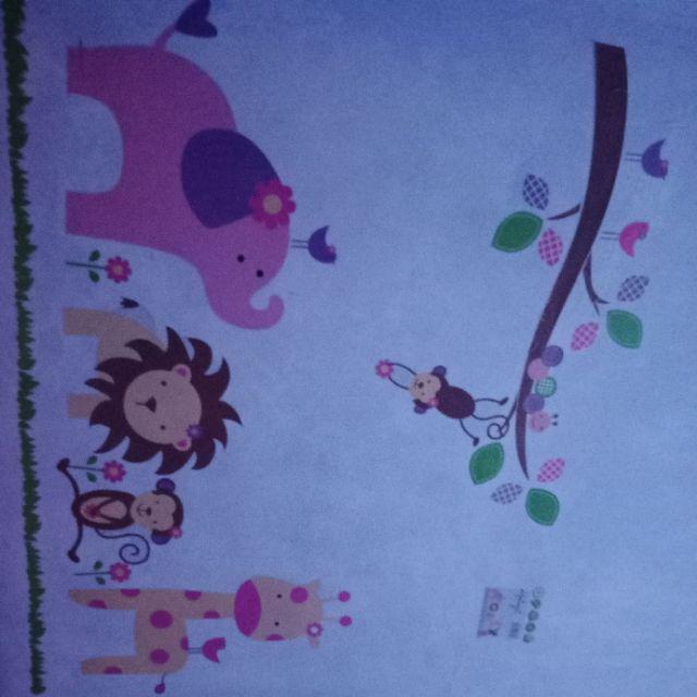 Stiker Dinding 33 Jungle