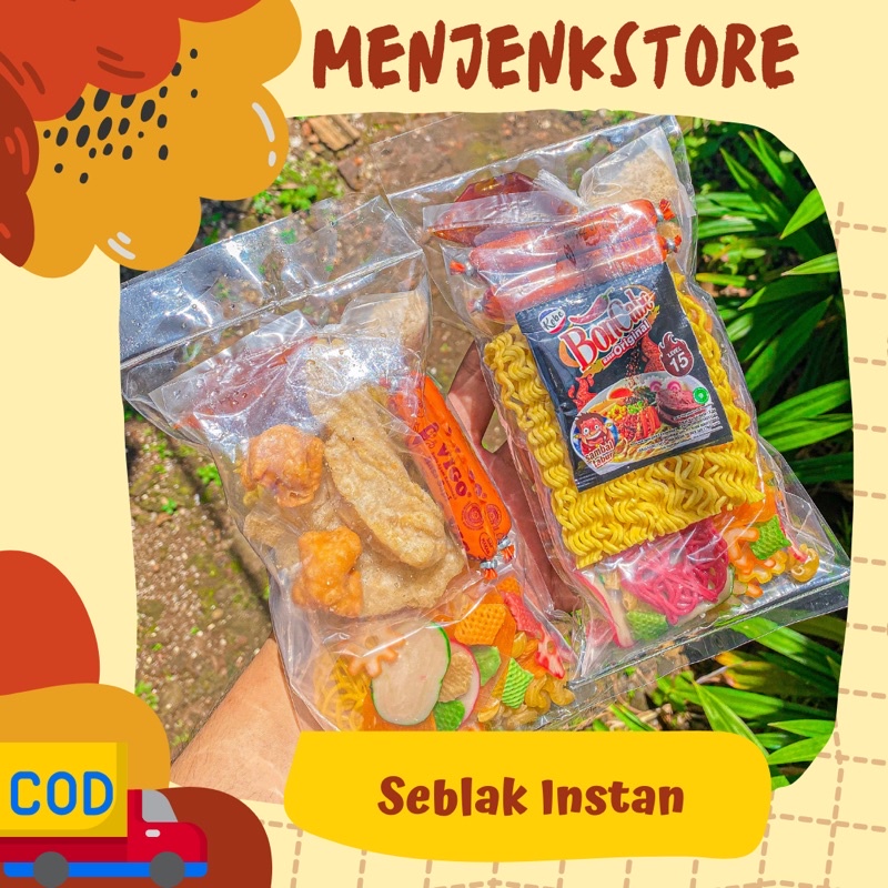 Seblak Instan Sosis Sekali Masal || Home Made || Full Toping || Full Isi || COD || Bayar Ditempat