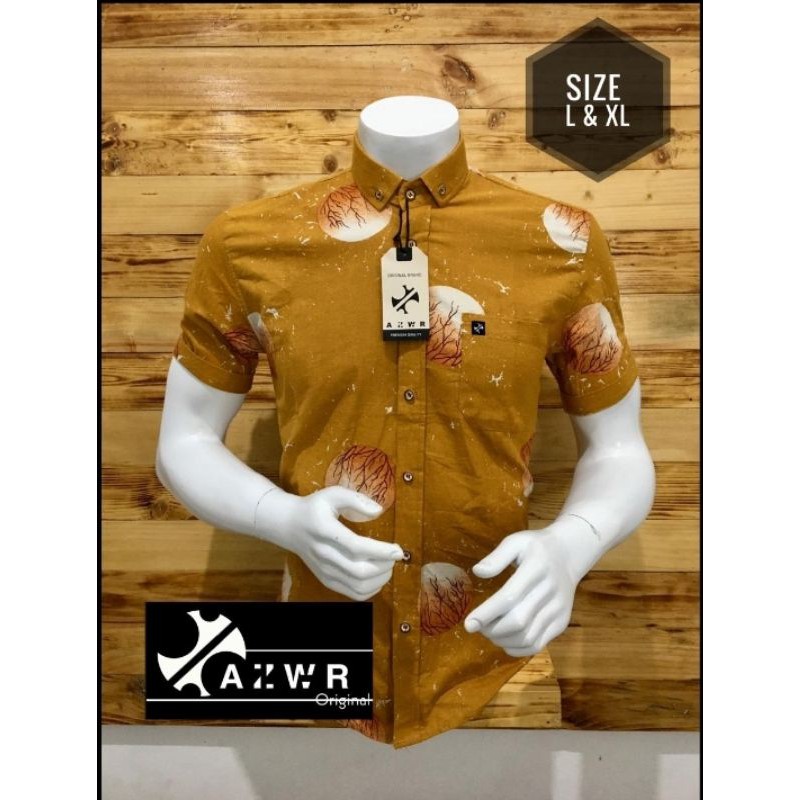 kemeja azwr original
