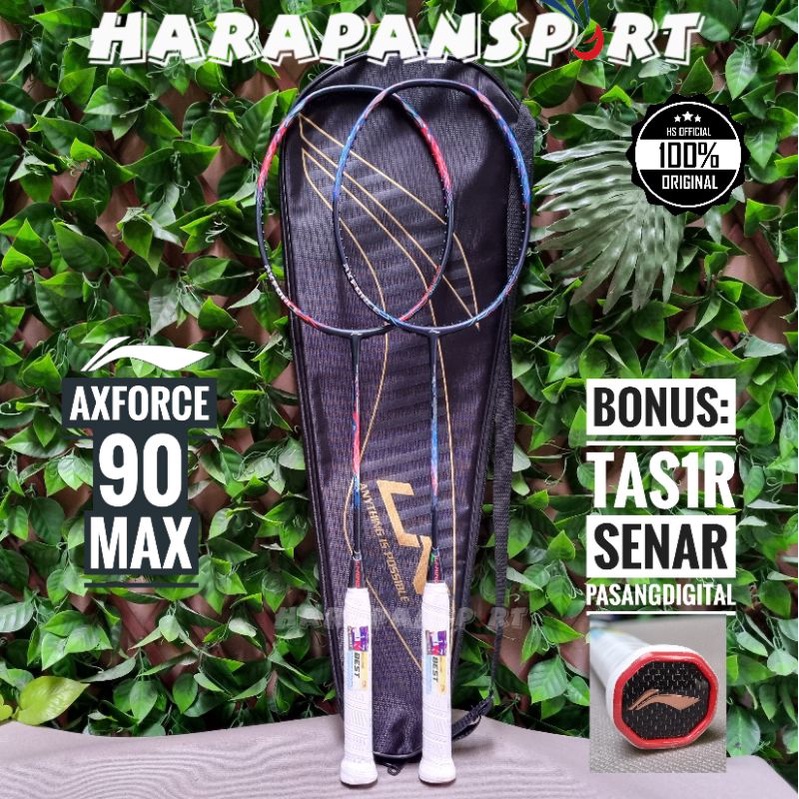 Jual RAKET BADMINTON LINING AXFORCE 90 MAX TIGER / DRAGON ORIGINAL 100 Shopee Indonesia