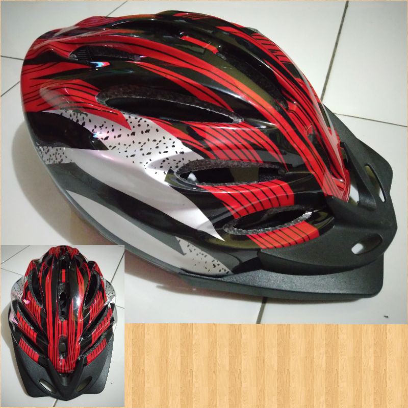 Helm sepeda speed bertopi