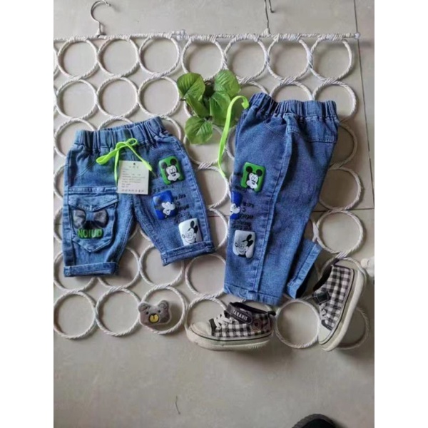 Termurah Celana Jeans Import Anak Cowok/ Levis Import Anak Cowok Model 3/4