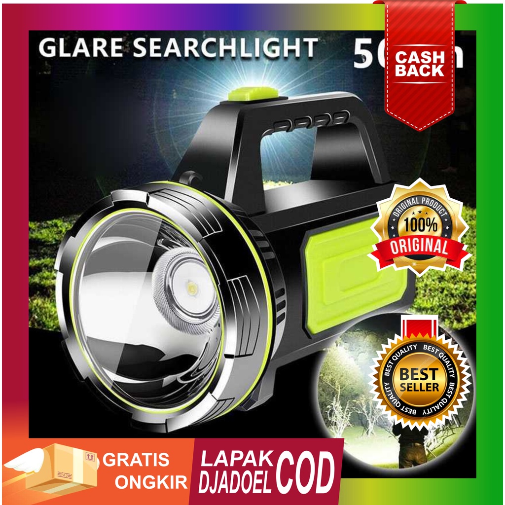 Taffled Zancaka Senter Led Rechargeable 10W 13500 Lumens Q3