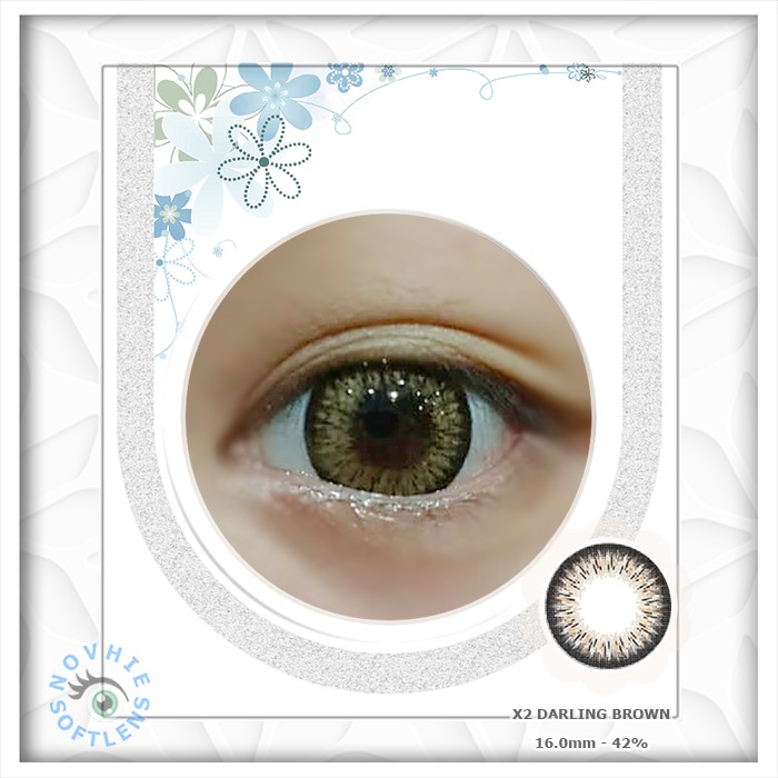 SOFTLENS X2 DARLING BROWN
