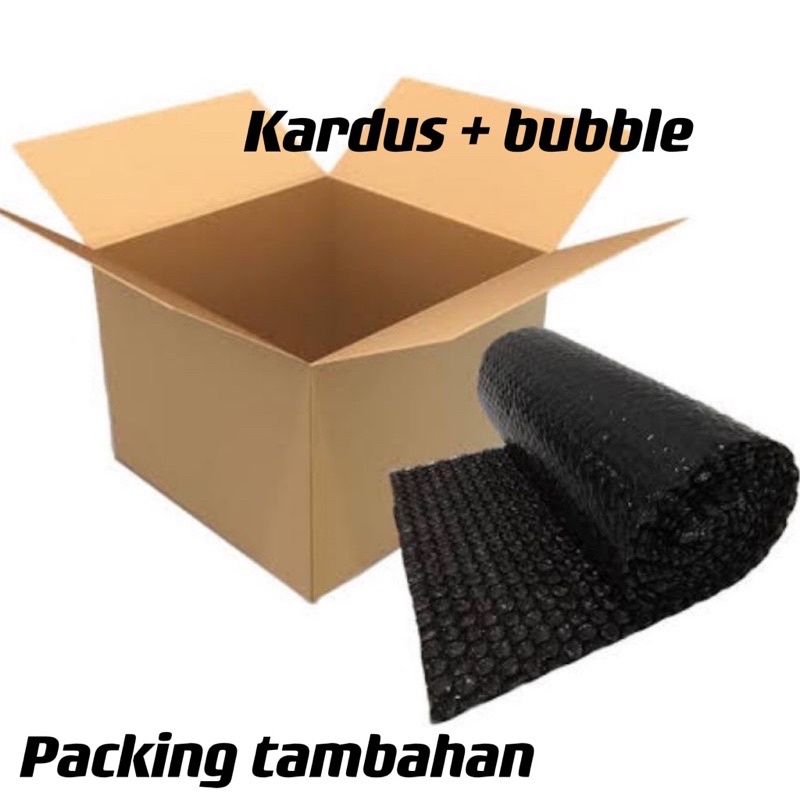 

Packing tambahan kardus bubble