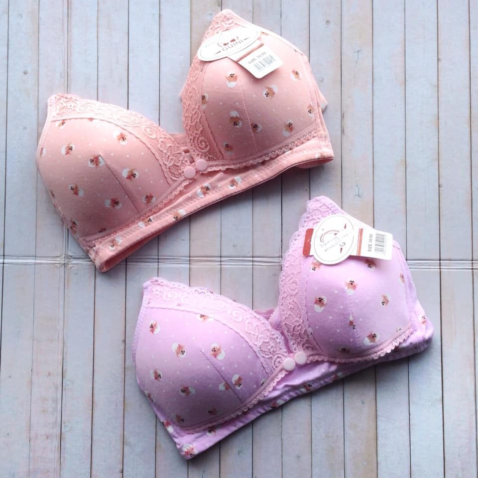 BH menyusui renda kancing depan