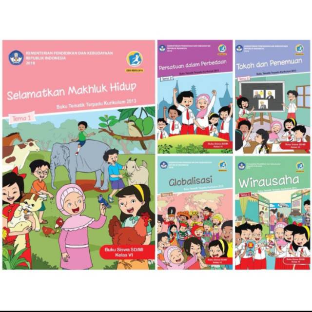 

Kelas 6 tema 1 2 3 4 5 semester 1