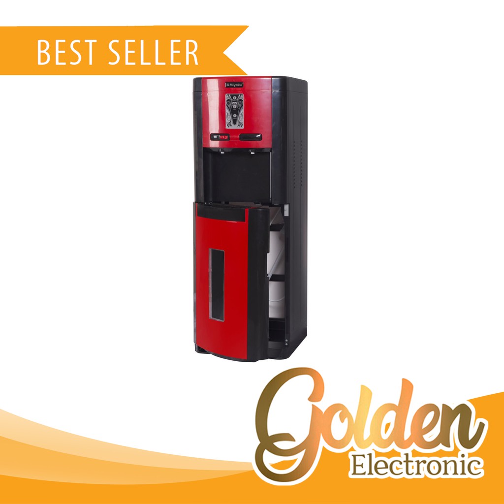 Dispenser Miyako WDP-200 H Standing Dispenser Galon Bawah Miyako WDP-200H / WDP200H