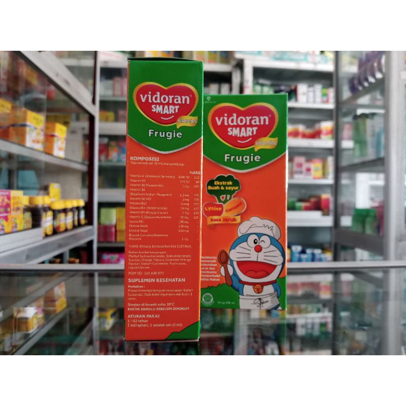 VIDORAN SMART FRUGIE SIRUP 100 ML RASA JERUK - ED 12/2024