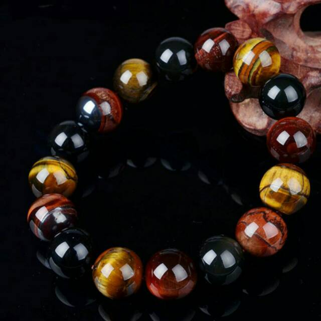 NEW Gelang Batu Tiger Eye Natural Unisex