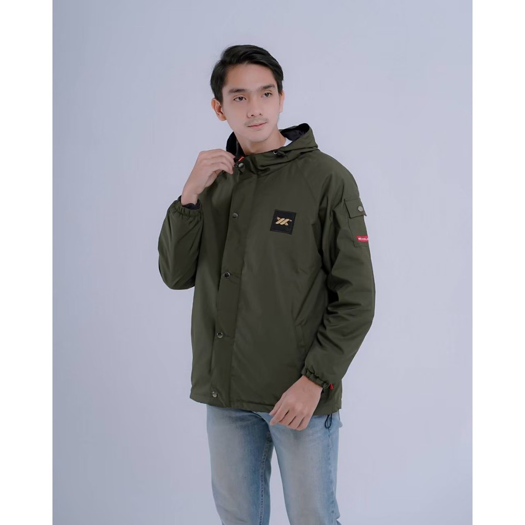 JAKET PRIA PARASIT WNKL WINDPROOF AND WATERPROOF UNISEX