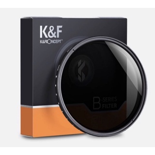 K&F CONCEPT 49mm 49 mm ND2-400 SLIM Fader Variable ND Filter ND2-400 ND2 - ND400 - SKU 1.027.0094 - KF01.1106