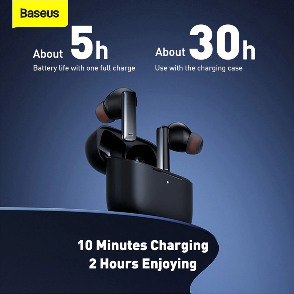 Baseus Bowie M2S True Wireless Bluetooth Earphone Earbuds Tws ANC ENC