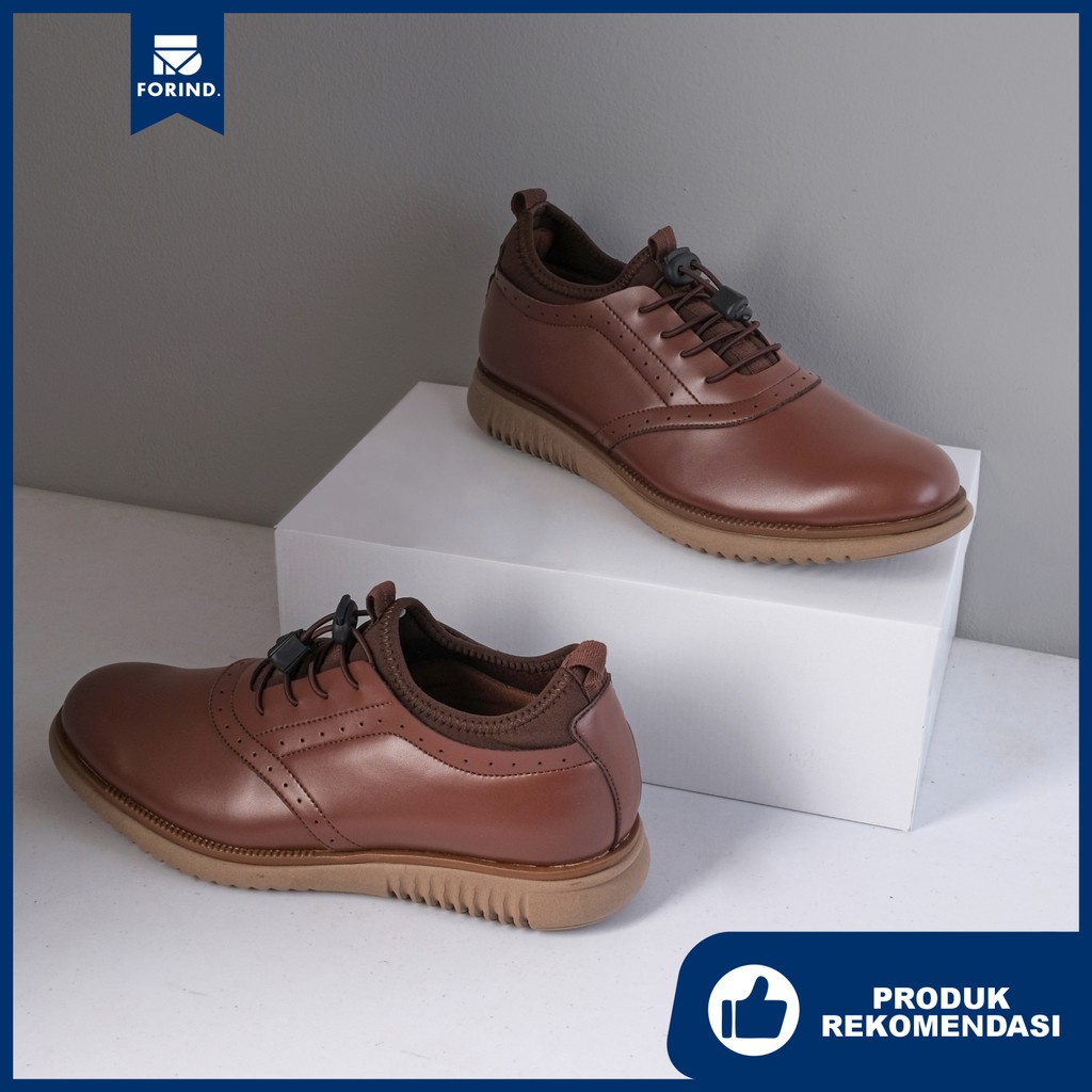 Orca Brown | Sepatu Sneakers Casual Casual Pria Cowok Men Sneaker Lokal Footwear Ori | FORIND Volve