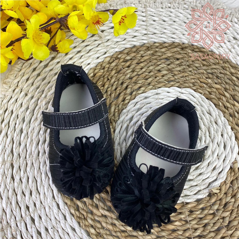 SEPATU ANAK BABY BAYI PEREMPUAN BUNGA MEKAR ALBANY 0-12 BULAN LP03