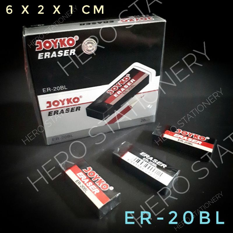

Penghapus joyko jumbo hitam B20BL . 20 unit