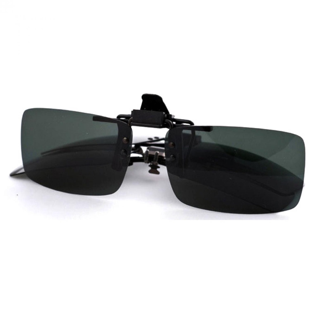 (BISA COD) FTIHSHPLensa Jepit Kacamata Day Vision for Night Drivin Polarized