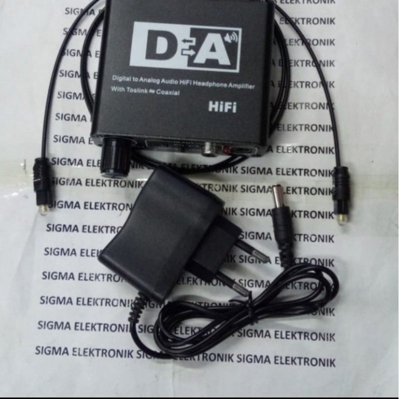 CONVERTER DIGITAL TO ANALOG AUDIO HIFI HEADPHONE AMPLIFIER