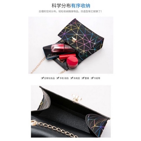 Tas Wanita Selempang Model Garis A15