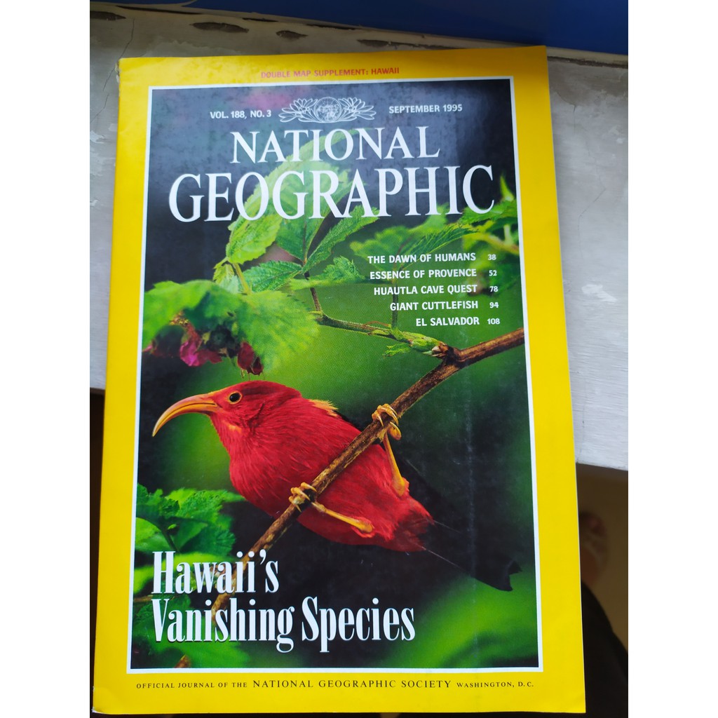 Majalah National Geographic September 1995 Bekas