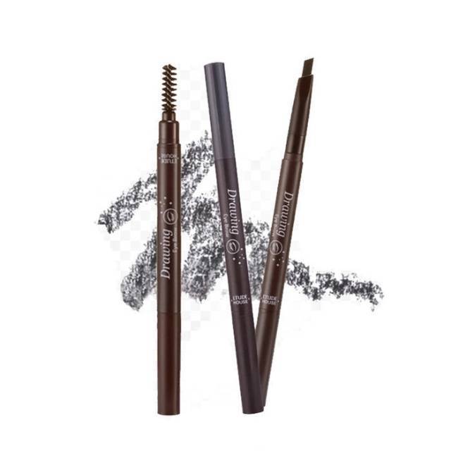 DRAWING EYEBROW ETUDE HOUSE EYE BROW + BRUSH ( PENSIL ALIS