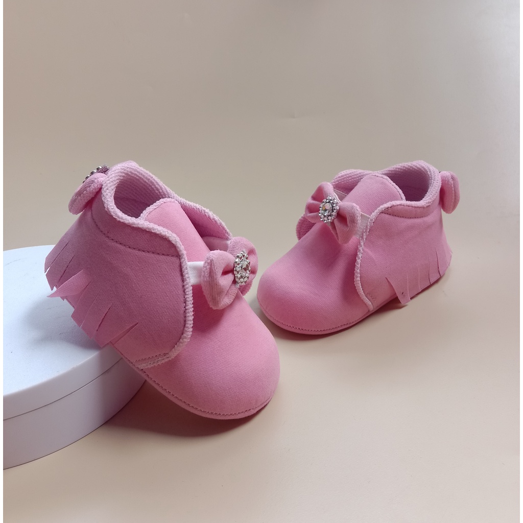 SEPATU BAYI PREWALKER PEREMPUAN USIA 0-12 BULAN / SEPATU BAYI MURAH - RAWING