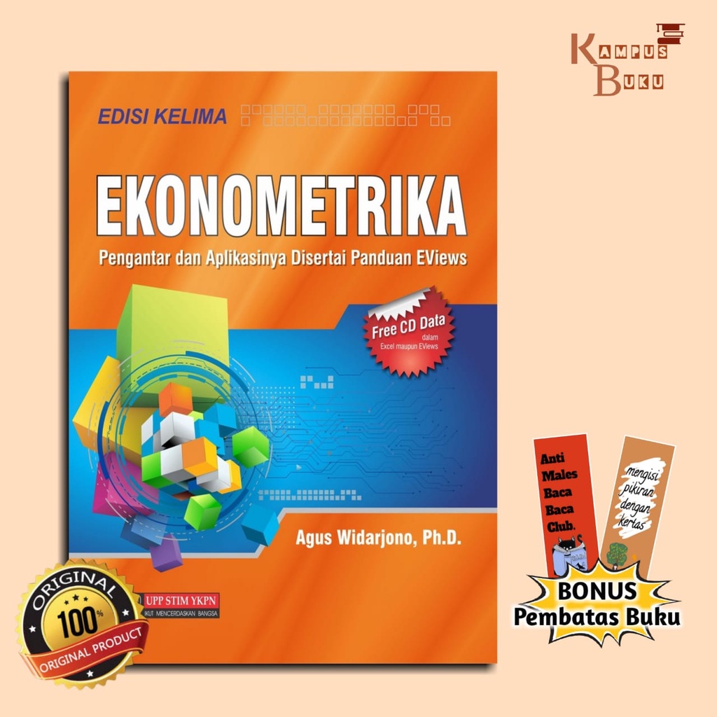 Buku Ekonometrika Pengantar dan Aplikasinya Disertai Eviews - ORI