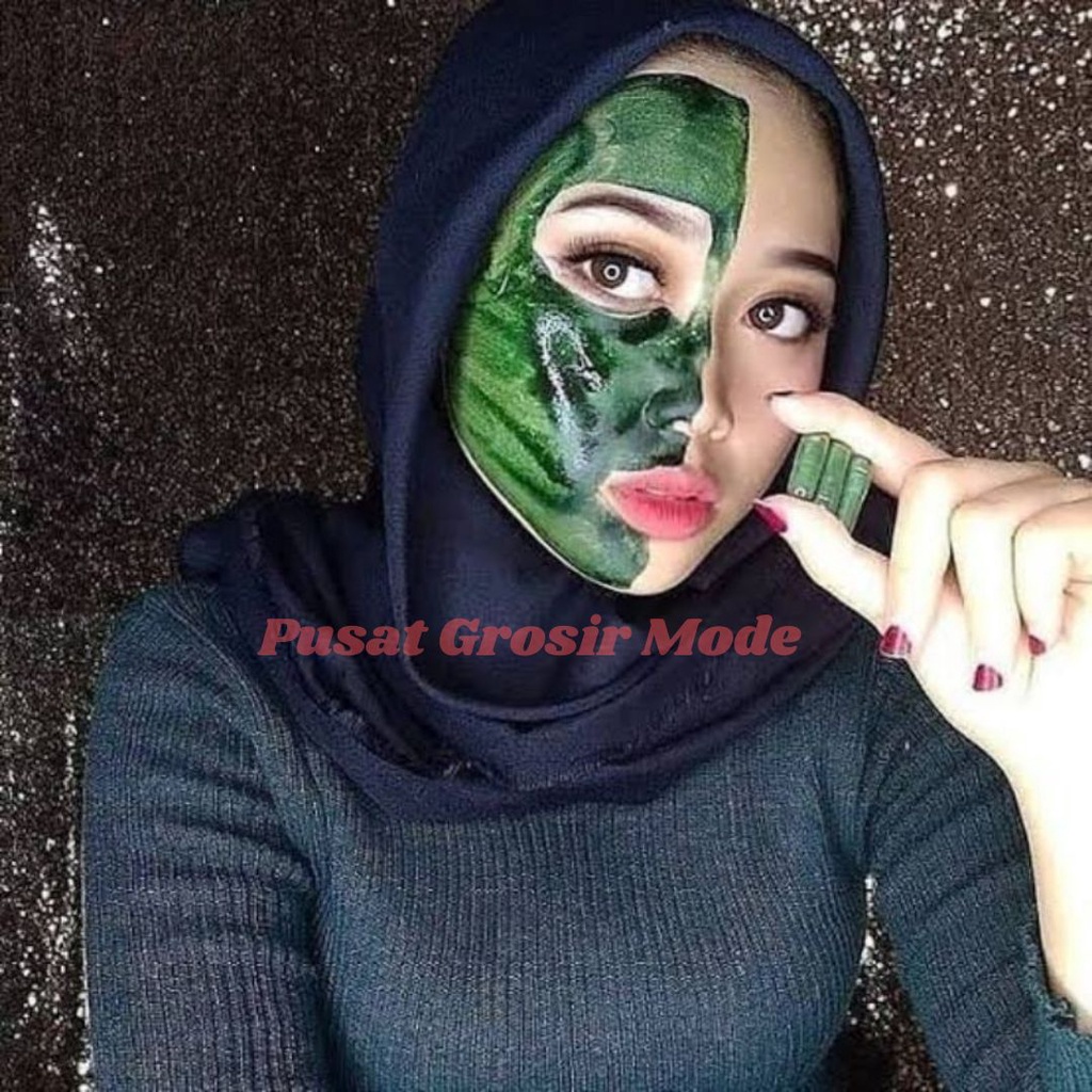 Masker Spirulina Serbuk Bubuk Kapsul Natural Herbal Mask ORI PGM M04