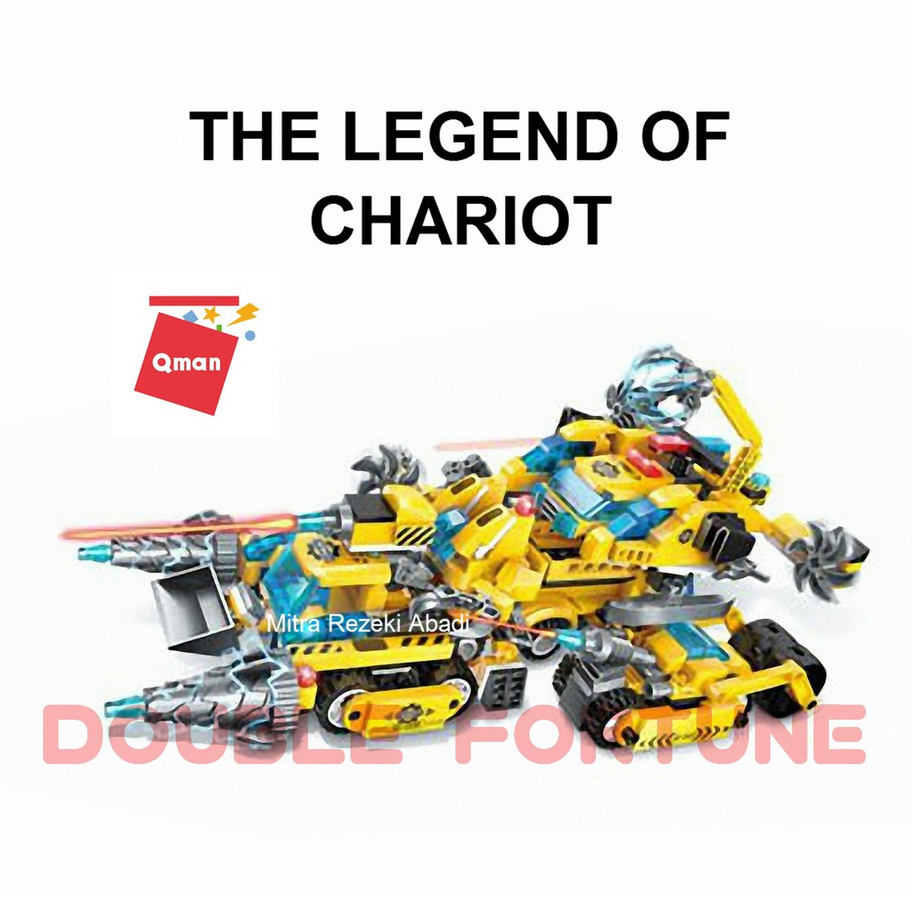 BALOK SUSUN BRICKS LEGO QMAN THE LEGEND OF CHARIOT   MAINAN ANAK