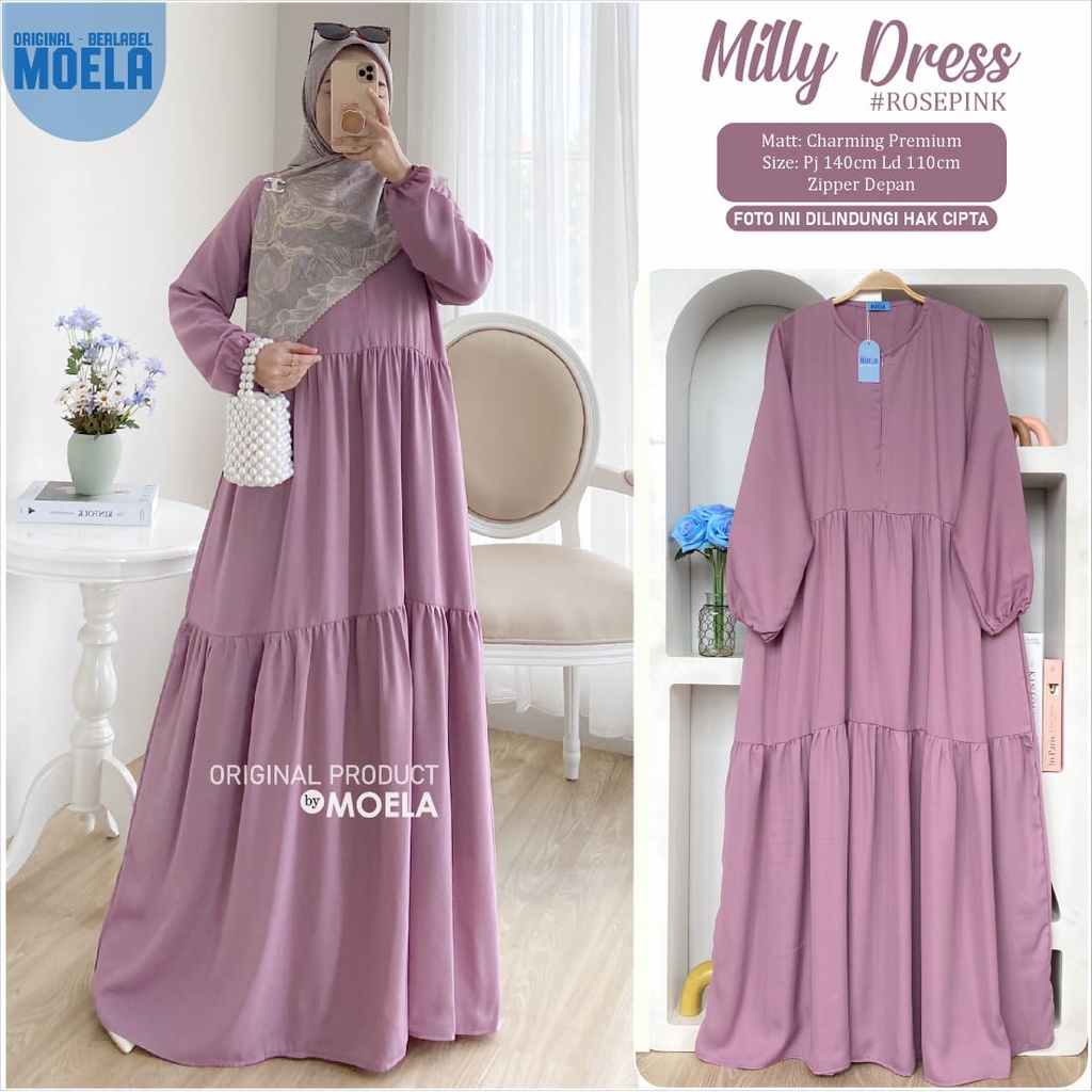 DRESS POLOS - ROSTI - MILLY DRESS MOELA