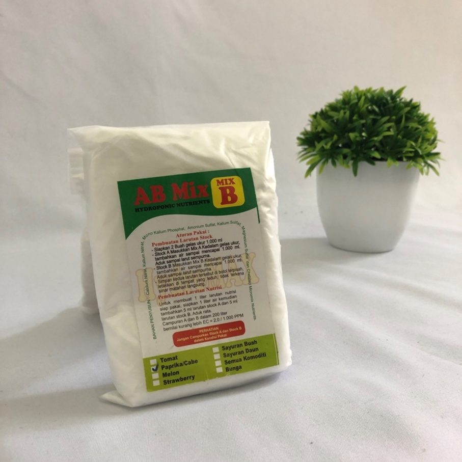 Pupuk Hidroponik AB Mix Paprika Cabai - Ijo Hydromax 1 Liter
