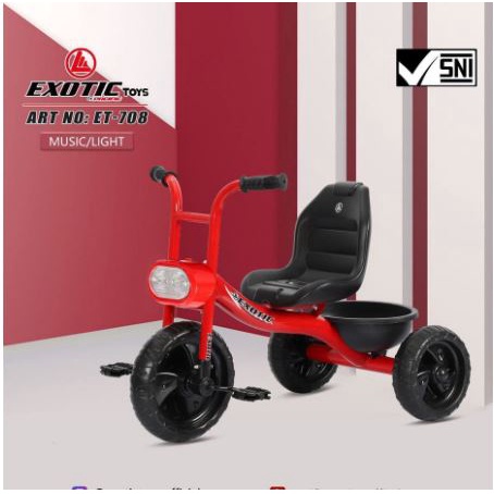 Sepeda Roda 3 Exotic 708