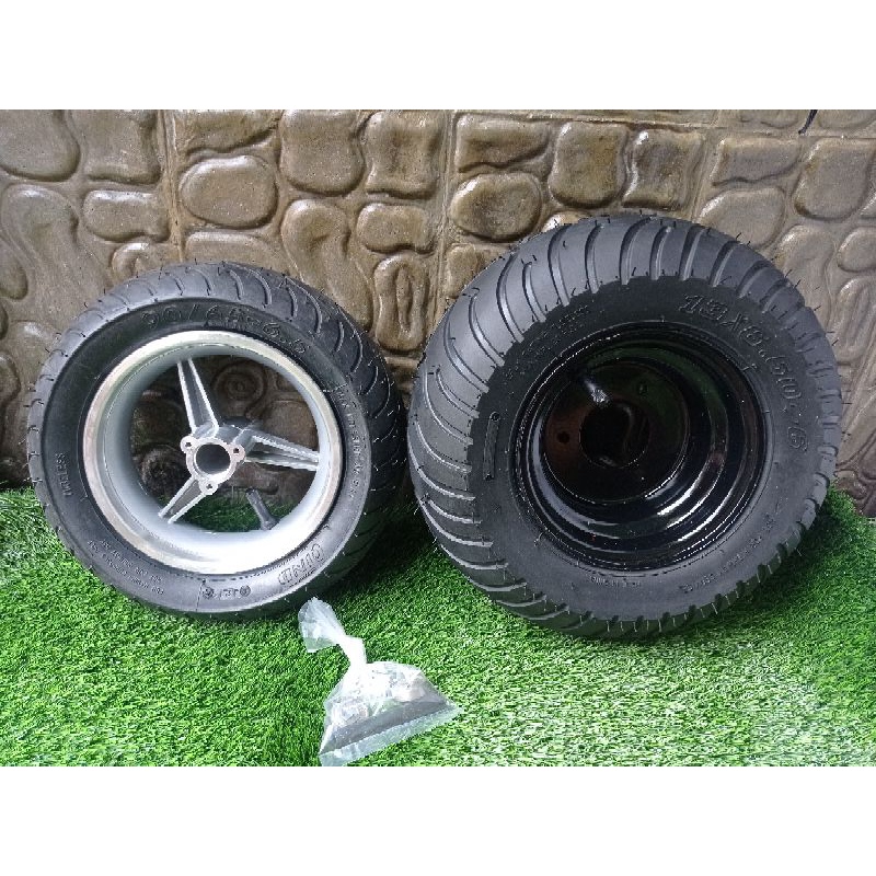 Ban set velg goped otoped depan belakang