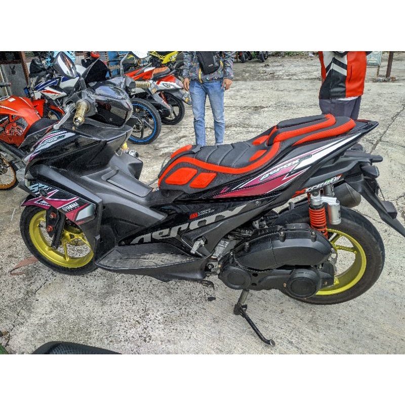 Jok Aerox 150/155 predator Jok  aerox Jok modifikasi yamaha AeroxJok Murah