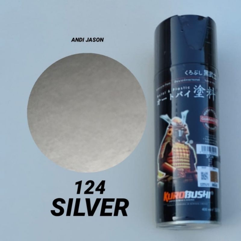 CAT SEMPROT SAMURAI PAINT 400 CC NO 124 SILVER