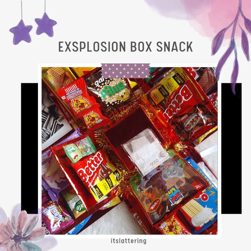

EXSPLOSION BOX SNACK SNACK BOX BOX KEJUTAN