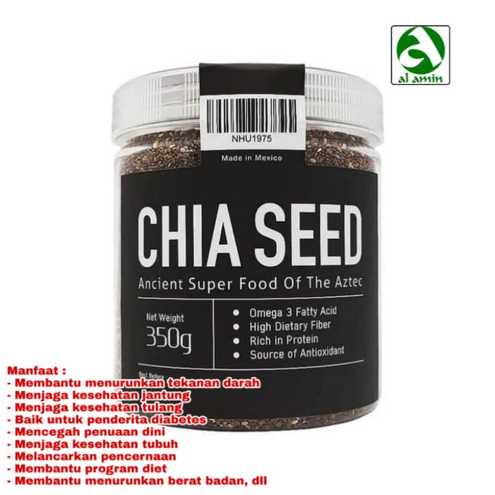 

Chia Seed Mexico 350 Gram