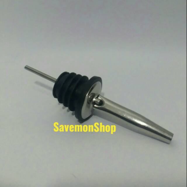 Tutup Botol Pourer Stainless Bottle Pourer Tutup Botol Penuang Sirup Minyak