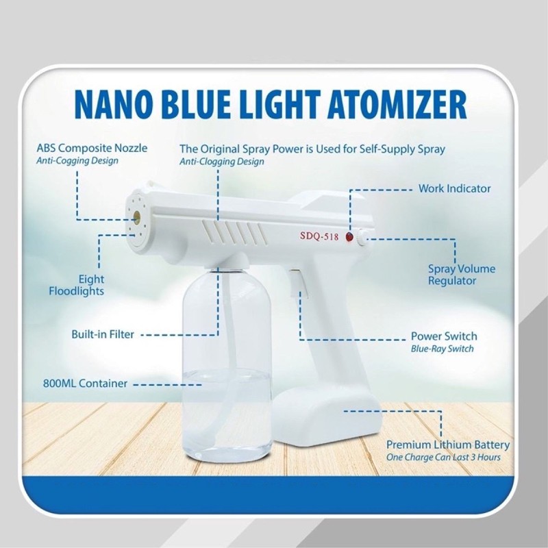 Nano Spray Disinfection Gun Wireless 518