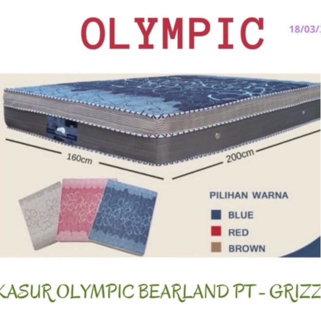KASUR SPRINGBED BEARLAND PT GRIZZLY OLYMPIC