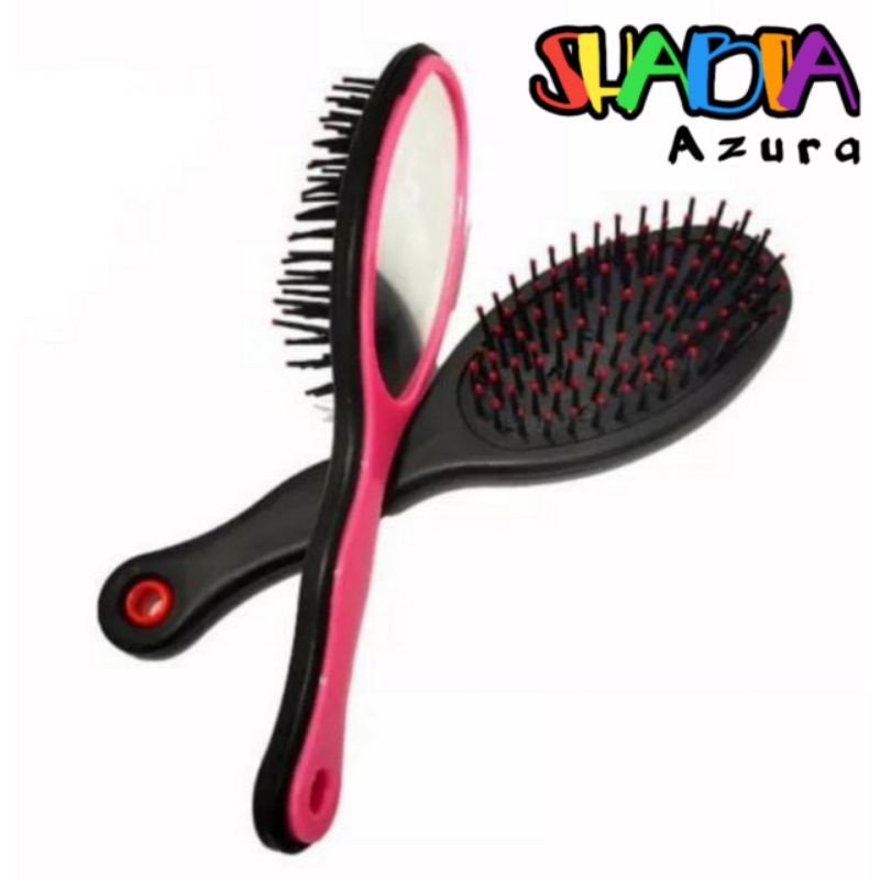 Sisir Rambut KACA Warna | Hitam Impor