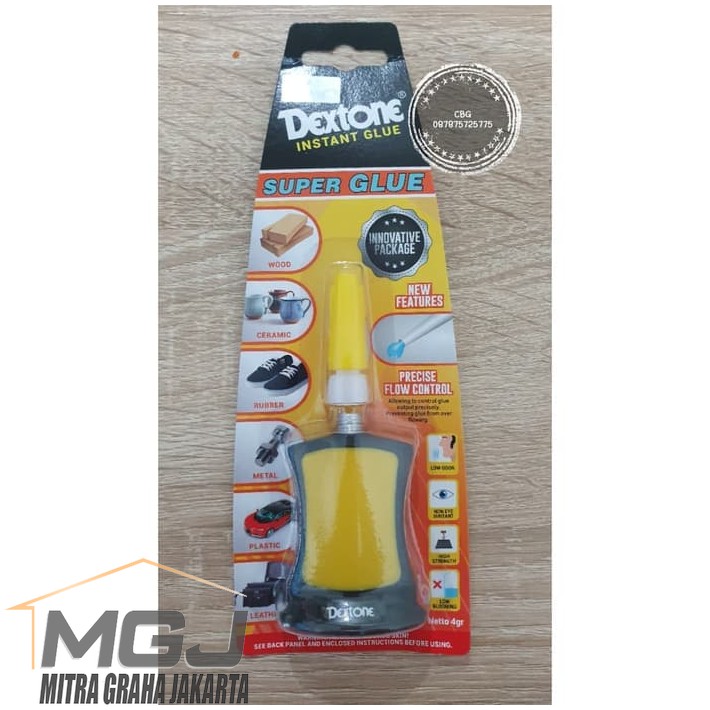

LEM DEXTONE SUPER GLUE PREMIUM 4 GRAM MGJ