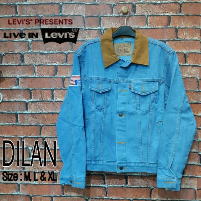 JAKET JEANS DILAN 1991 / JAKET PRIA / FASHION PRIA