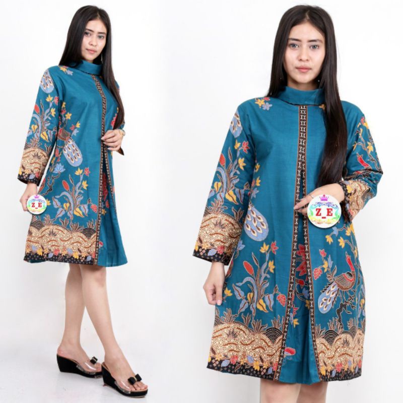 TUNIK BATIK WANITA / TUNIK BATIK PEKALONGAN