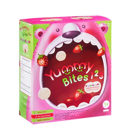 Yummy Bites 123 Snack Bayi 50gr