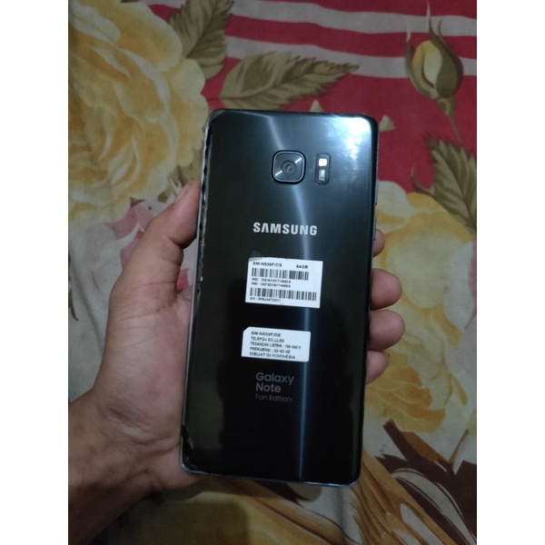 samsung note FE matot