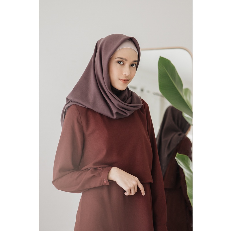 Hijab Voal Agra by Aska Label - Hijab kerudung segi empat voal premium