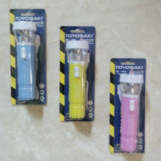 Senter emergency charger LED lampu depan dan samping