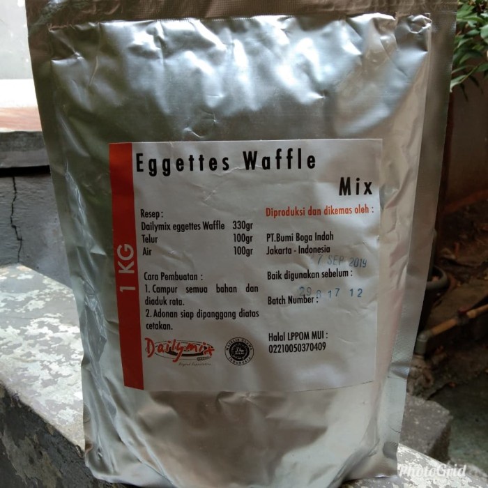 

TERBARU Tepung Instan Eggetes Waffle Murah 1 Kg