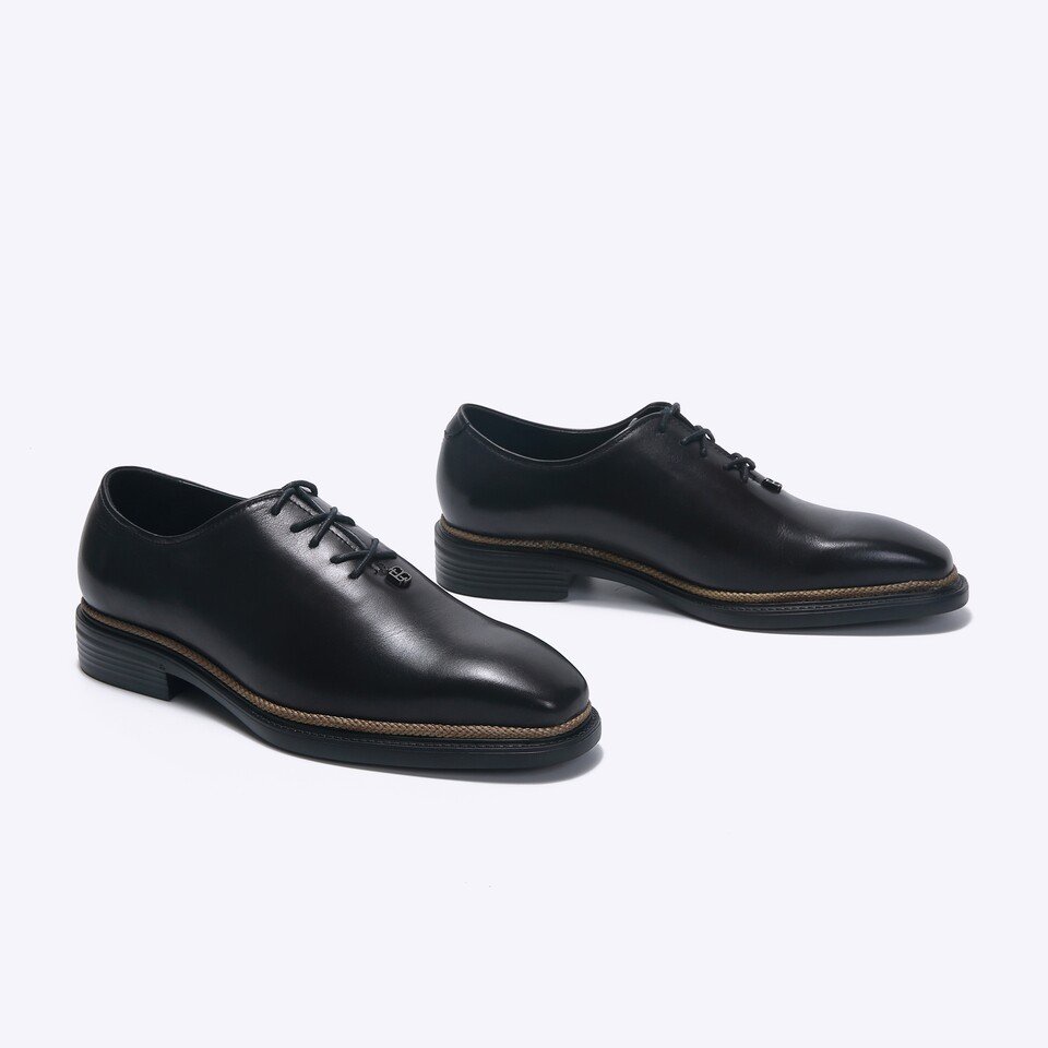 EM71 SEPATU PANTOFEL EVERBEST PRIA ORIGINAL FORMAL KULIT ASLI HITAM